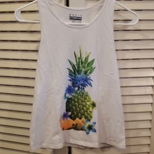 Girls Pineapple tank top